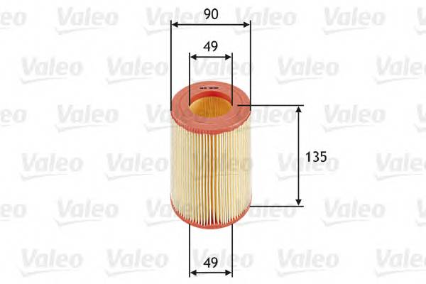 VALEO 585660 Воздушный фильтр VALEO 585660 Воздушный фильтр