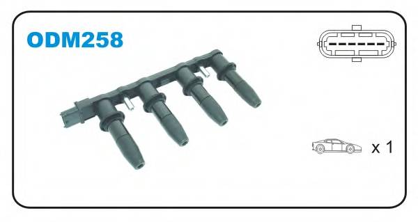 JANMOR ODM258 Катушка зажигания