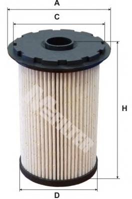 MFILTER DE3131 Фильтр топливный FORD C-Max, Focus ...