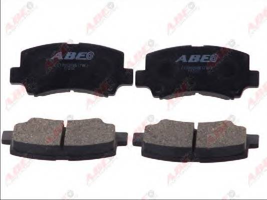 ABE C18002ABE Комплект гальмівних колодо... ABE C18002ABE Комплект гальмівних колодо...