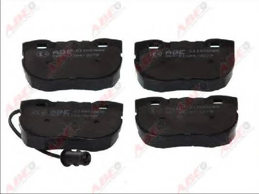 ABE C1I008ABE Комплект тормозных колодок