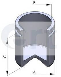 ERT 150705-C Поршень, корпус скоби гальм...