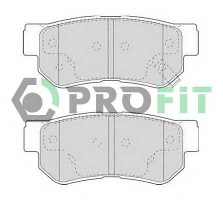PROFIT 5000-1606 Колодки гальмівні дискові PROFIT 5000-1606 Колодки гальмівні дискові
