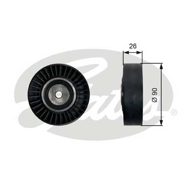 GATES T36461 Паразитный / ведущий ролик, ... GATES T36461 Паразитный / ведущий ролик, ...