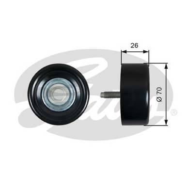 GATES T36603 Паразитный / ведущий ролик, 