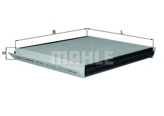 KNECHT LAK 362 Фильтр, воздух во внутренно