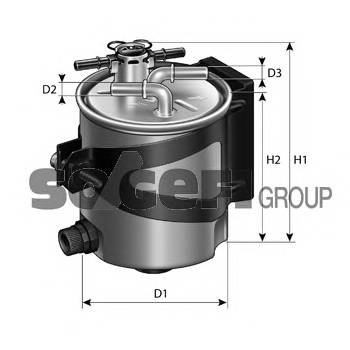 PURFLUX FCS750 Паливний фільтр PURFLUX FCS750 Паливний фільтр