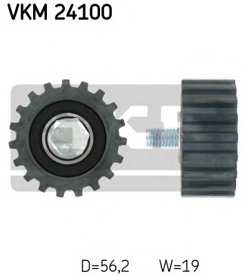 SKF VKM 24100 Паразитный / Ведущий ролик, 
