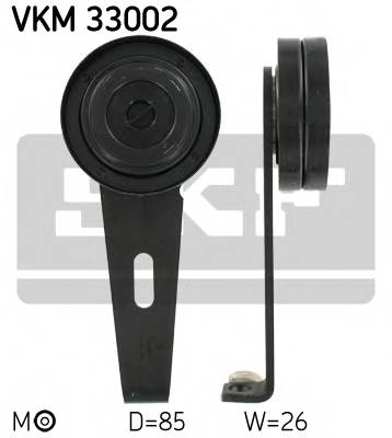 SKF VKM 33002 Натяжной ролик, поликлинов