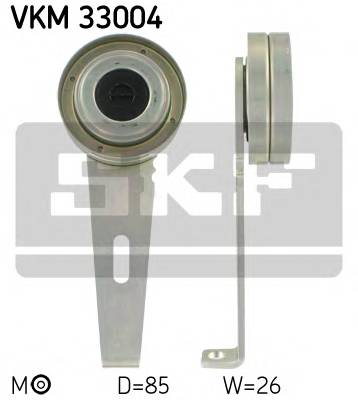 SKF VKM 33004 Натяжной ролик, поликлинов