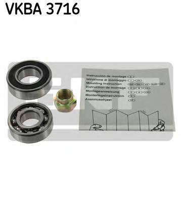 SKF VKBA 3716 Комплект підшипника маточи... SKF VKBA 3716 Комплект підшипника маточи...