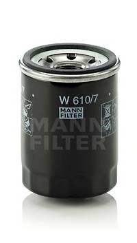 MANN-FILTER W 610/7 Масляний фільтр MANN-FILTER W 610/7 Масляний фільтр