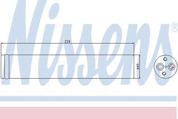 NISSENS 95406 Осушитель, кондиционер