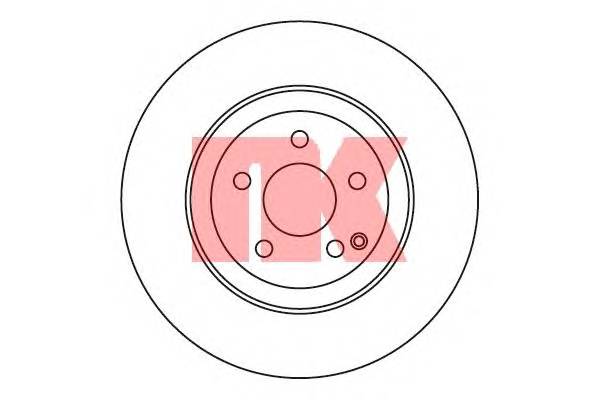 NK 203361 Гальмівний диск