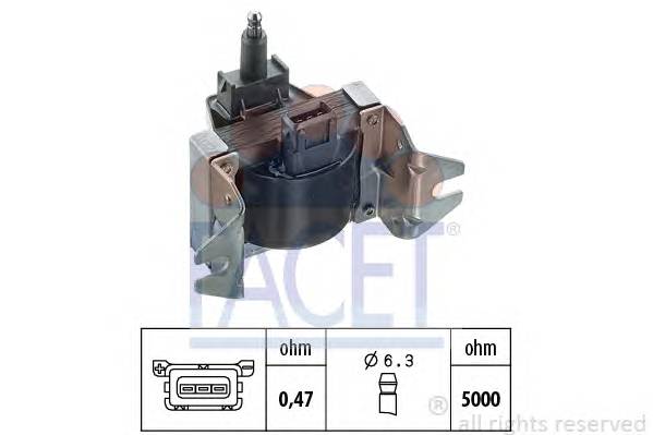 FACET 9.6128 Катушка зажигания