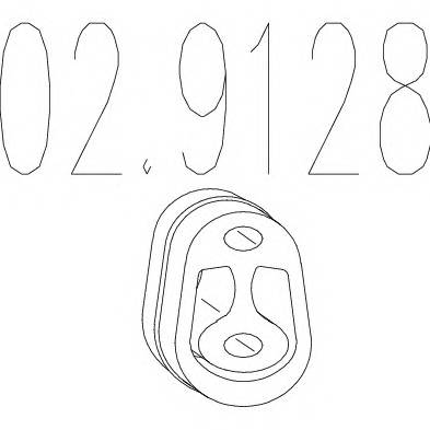 MTS 02.9128 Буфер, глушитель