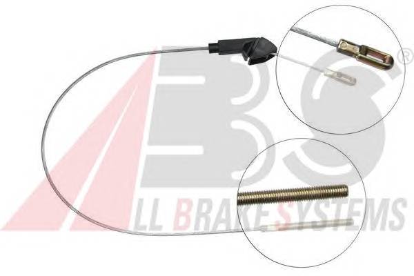 A.B.S. K12137 Трос, стояночная тормозная 
