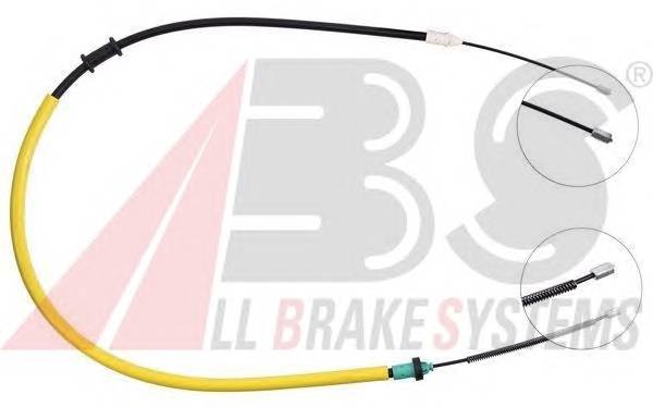 A.B.S. K15627 Трос, стояночная тормозная 