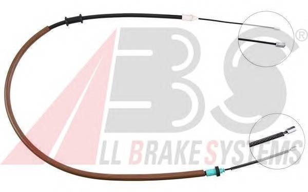 A.B.S. K15638 Трос, стояночная тормозная 