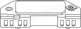 TOPRAN 202 012 Коммутатор, система зажига