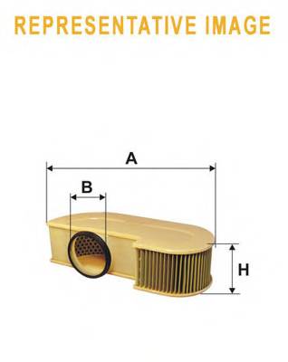 WIX FILTERS WA9727 Повітряний фільтр WIX FILTERS WA9727 Повітряний фільтр