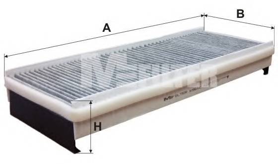 MFILTER K961C Фільтр салону MFILTER K961C Фільтр салону