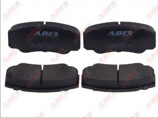 ABE C21051ABE Комплект тормозных колодок... ABE C21051ABE Комплект тормозных колодок...