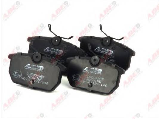 ABE C2F004ABE Комплект тормозных колодок