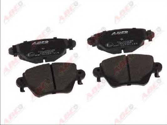 ABE C2G008ABE Комплект тормозных колодок