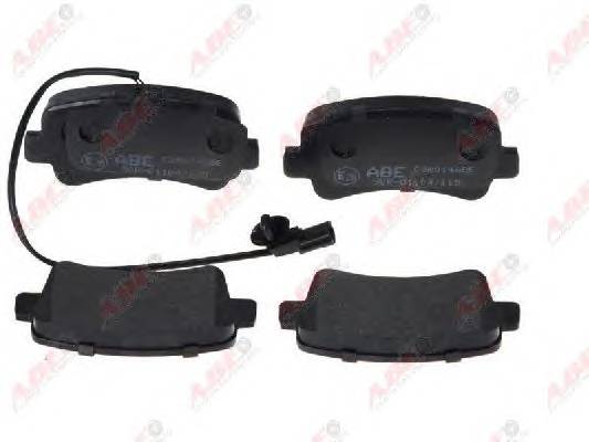 ABE C2R014ABE Комплект тормозных колодок...