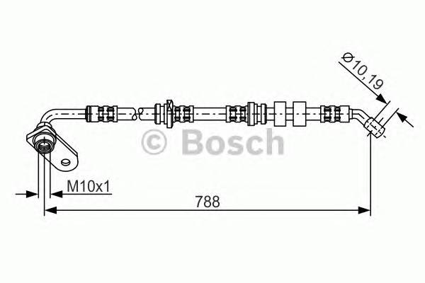 BOSCH 1 987 476 935 Тормозной шланг