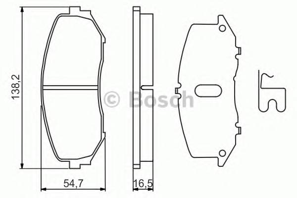 BOSCH 0 986 494 241 Комплект тормозных колодок... BOSCH 0 986 494 241 Комплект тормозных колодок...