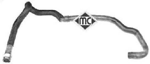 Metalcaucho 08612 Шланг радиатора