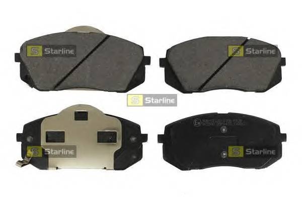 STARLINE BDS544 Гальмiвнi колодки, к-кт. STARLINE BDS544 Гальмiвнi колодки, к-кт.