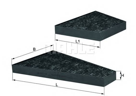 KNECHT LAK 225/S Фильтр, воздух во внутренно