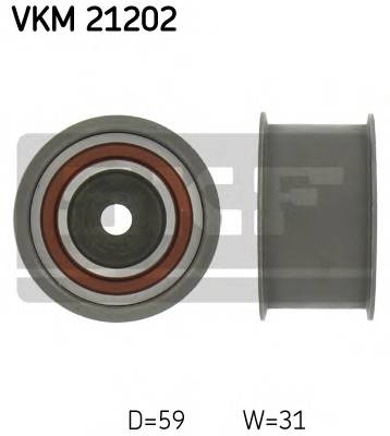 SKF VKM 21202 Паразитный / Ведущий ролик, 