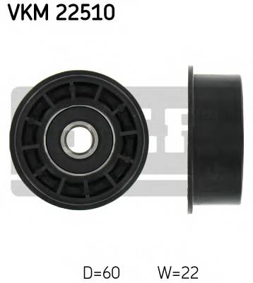 SKF VKM 22510 Паразитний / Ведучий ролик, ... SKF VKM 22510 Паразитний / Ведучий ролик, ...