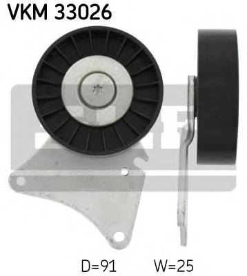 SKF VKM 33026 Паразитный / ведущий ролик, 