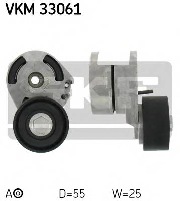 SKF VKM 33061 Натяжной ролик, поликлинов