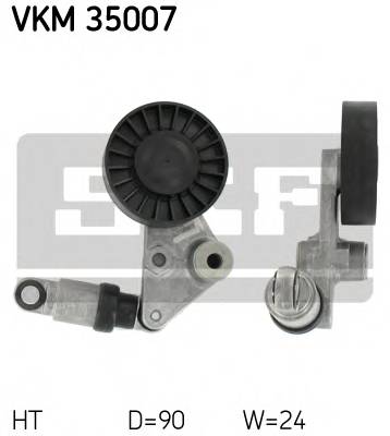 SKF VKM 35007 Натяжной ролик, поликлинов