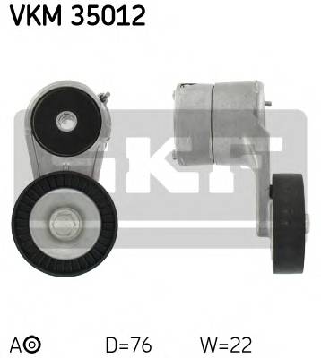 SKF VKM 35012 Натяжной ролик, поликлинов