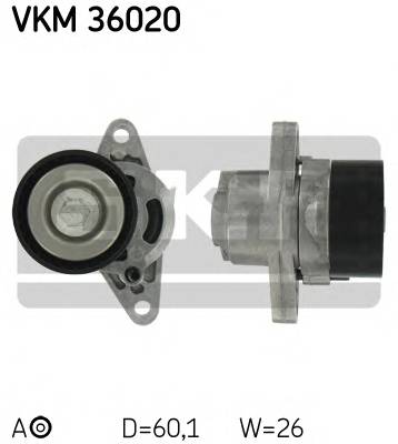 SKF VKM 36020 Натяжной ролик, поликлинов