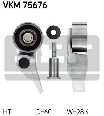 SKF VKM 75676 Натяжной ролик, ремень ГРМ SKF VKM 75676 Натяжной ролик, ремень ГРМ