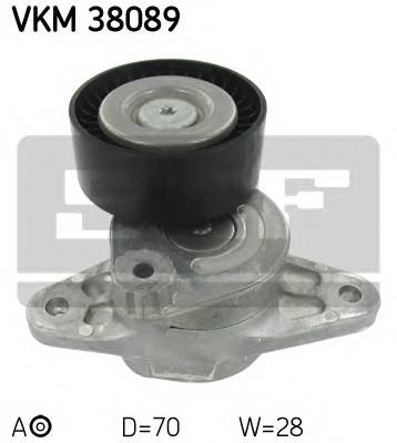 SKF VKM 38089 Натяжной ролик, поликлинов