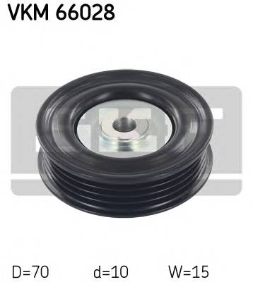 SKF VKM 66028 Паразитный / ведущий ролик, ... SKF VKM 66028 Паразитный / ведущий ролик, ...
