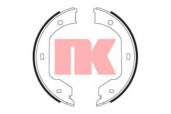 NK 2715695 Комплект тормозных колодок