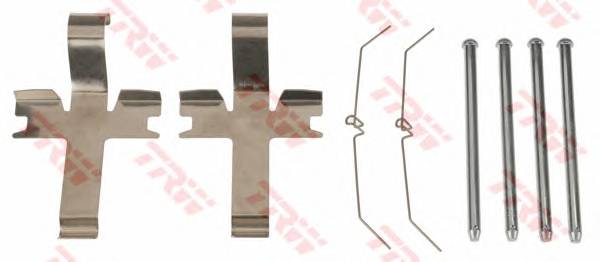 TRW PFK655 Комплектующие, колодки дис... TRW PFK655 Комплектующие, колодки дис...