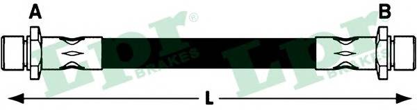 LPR 6T48051 Тормозной шланг LPR 6T48051 Тормозной шланг