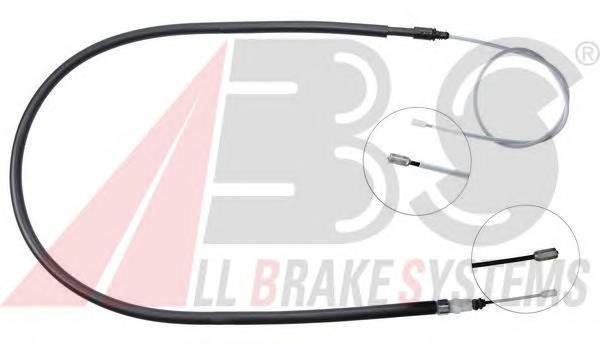 A.B.S. K13176 Трос, стояночная тормозная 