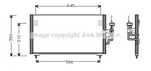 AVA QUALITY COOLING MT5106 Конденсатор, кондиціонер AVA QUALITY COOLING MT5106 Конденсатор, кондиціонер